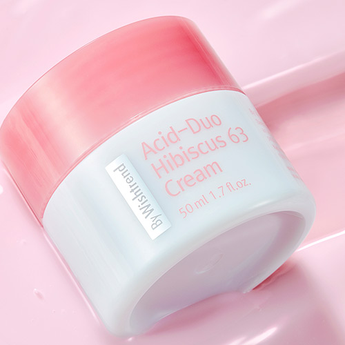 ByWishtrend Acid-Duo Cream on Pink Backdrop