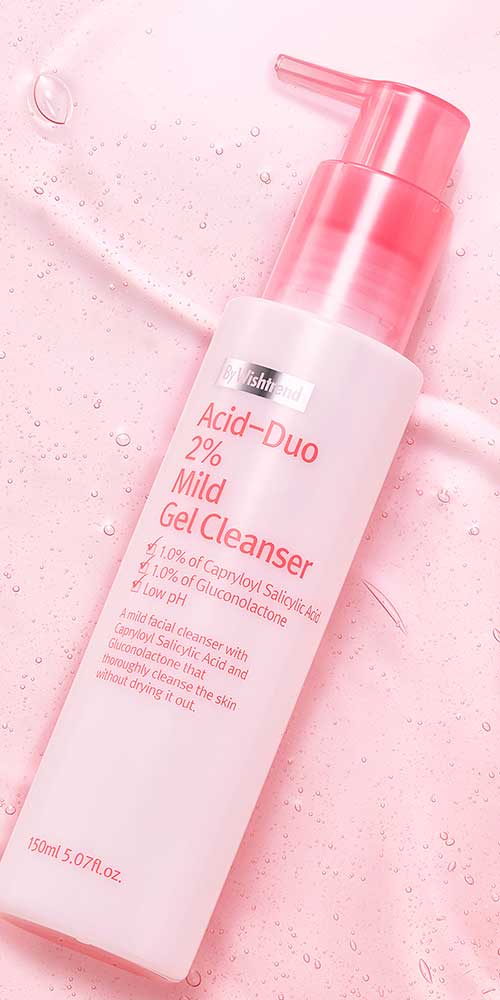 ByWishtrend Acid-Duo Gel Cleanser with Texture