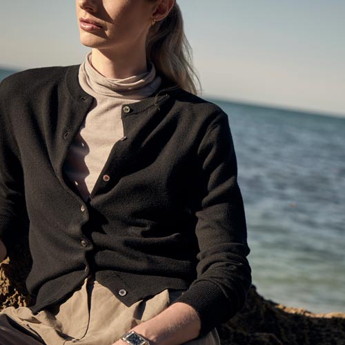 Elune Mode Coastal Cardigan Layering Look
