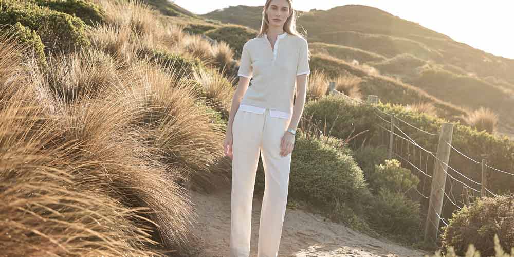 Elune Mode Women’s Summer Light Pants at Sunset