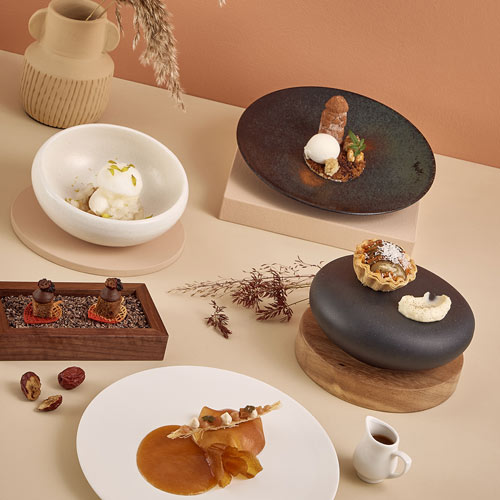 Godiva Autumn Dessert Set Photo