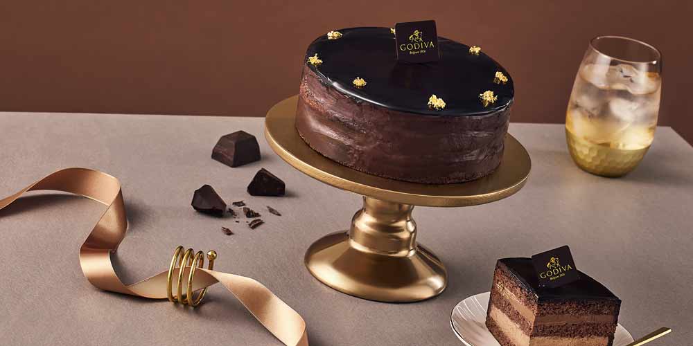 Godiva Chocolate Layer Cake Photo