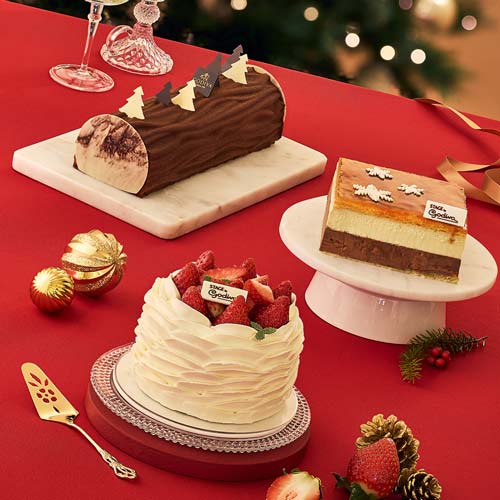 Godiva Holiday Cake Collection