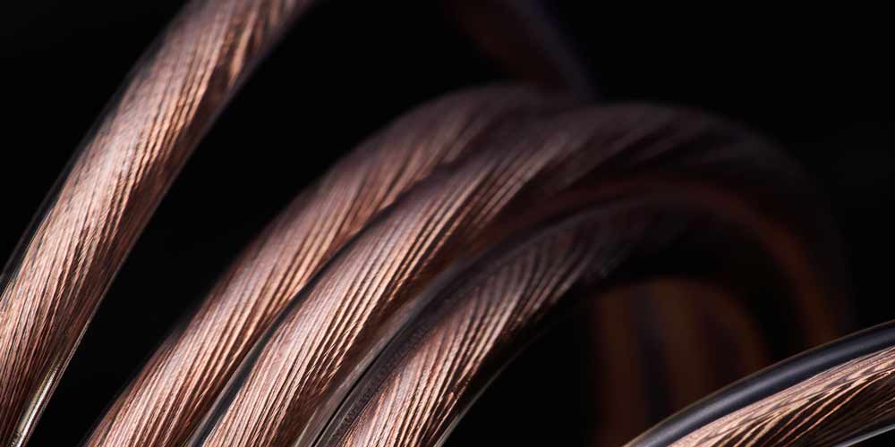 Copper Wire Close-Up