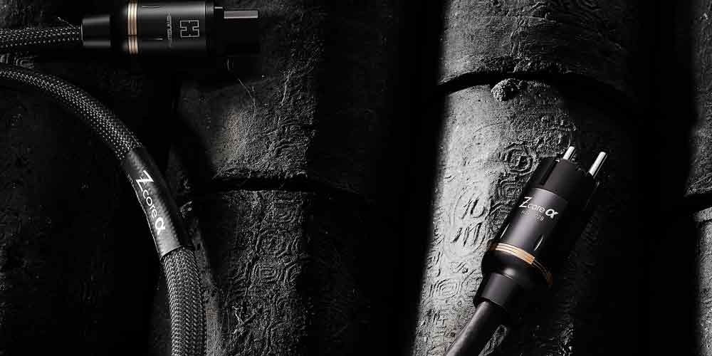 Hemingway Z-core α Cable with Textured Carbon Background