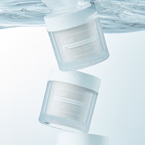 Floating Product Shot Highlighting Hydration