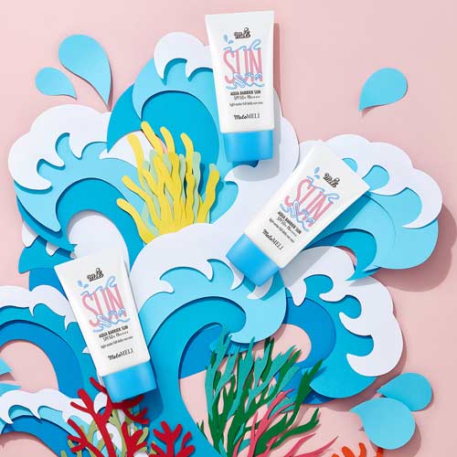 Melomeli Sun Saver Wave Illustration Scene