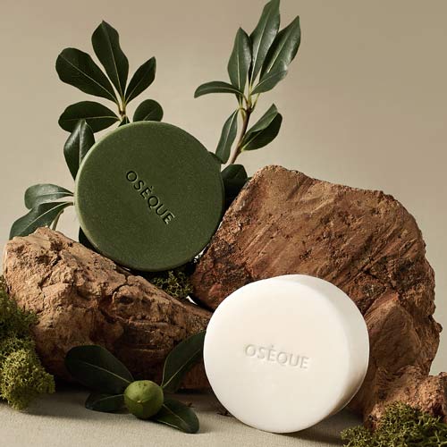 Oseque Natural Soap with Forest Motif