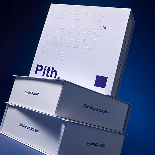 AAC Blue Repair Package Box Photography