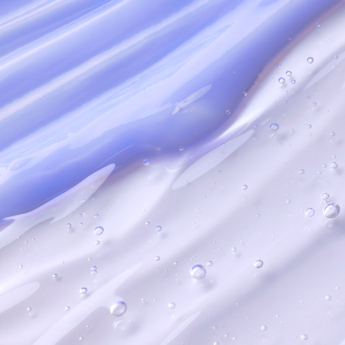 안티에이징클럽 블루리페어 제형 텍스처 클로즈업 이미지 Close-up image of Anti-Aging Club Blue Repair product texture