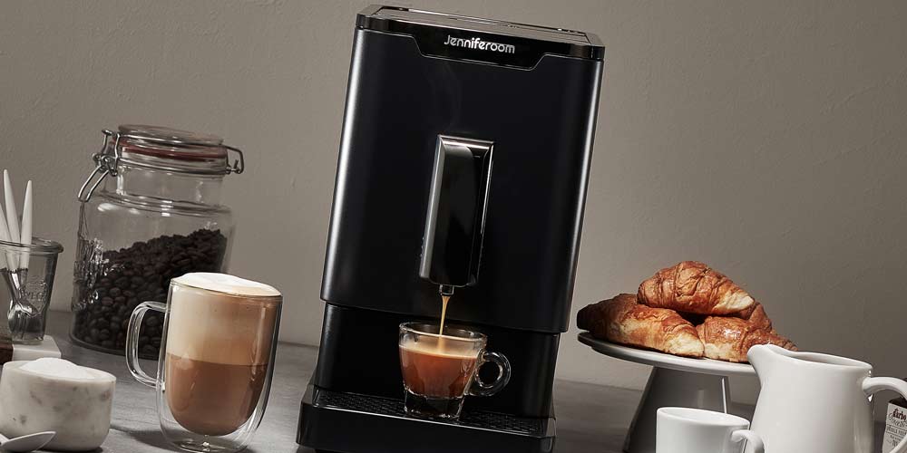 Jenniferroom Coffee Machine with Croissant Set