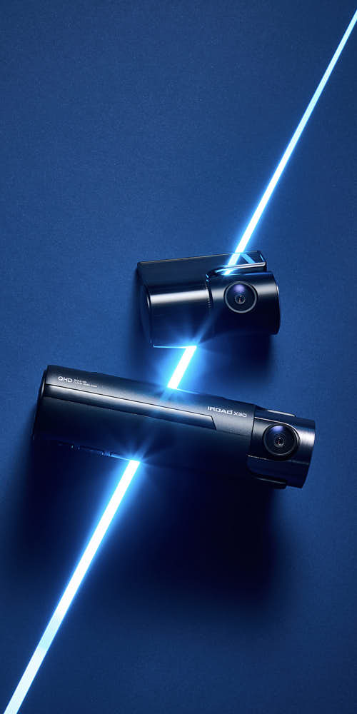 IROAD X300 Dual Camera Product Photo