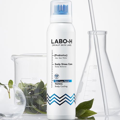 라보에이치 두피 토닉, 탈모완화, 두피 쿨링 사진 Labo-H scalp tonic, hair loss relief, scalp cooling product photo
